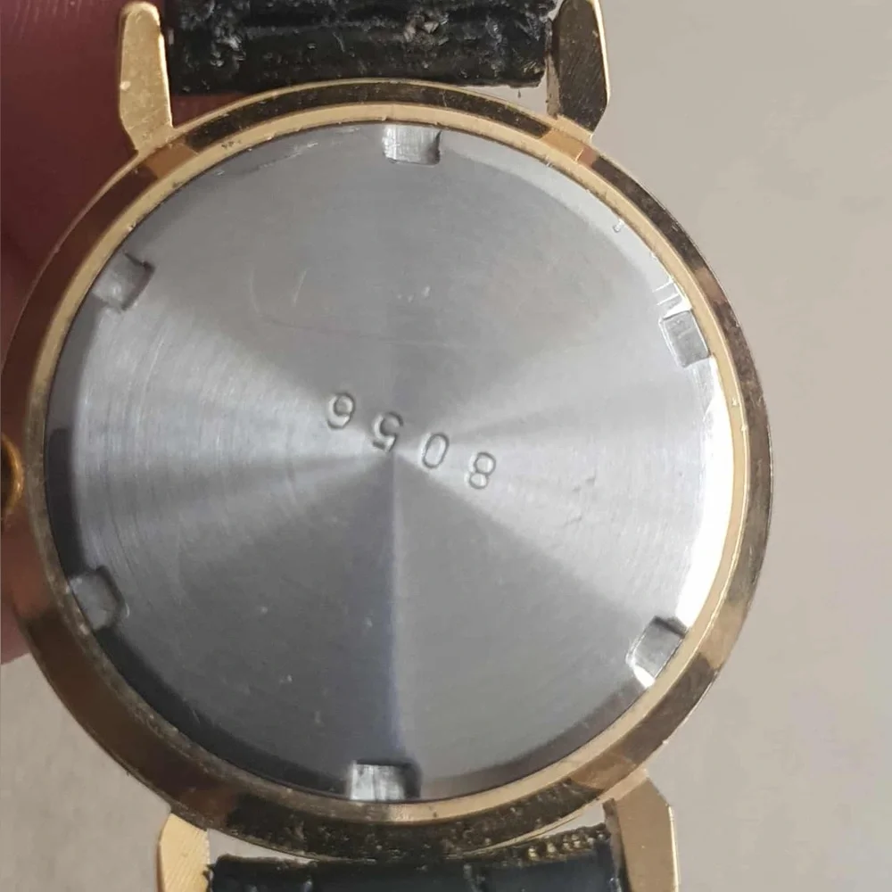 Vtg Deborah Hospital Foundation  Goldtone Leather Women's Watch